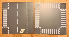 Lego 2 x Road Plates / Strassenplatten