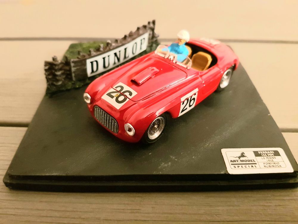 Art Model Ferrari 166 MM Le Mans 1950 – 1/43, N°26 Rubirosa, état Mint