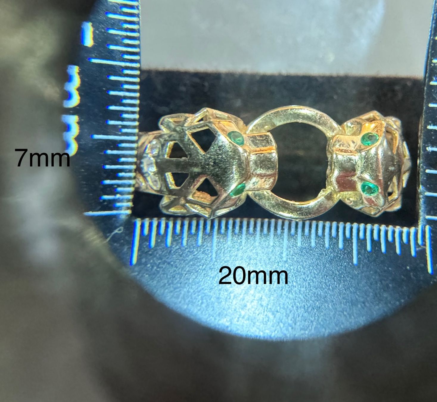 Anelli: R05.350-Ring aus echtem 18k Gold – Usato da Belp venduto da Aim333 5