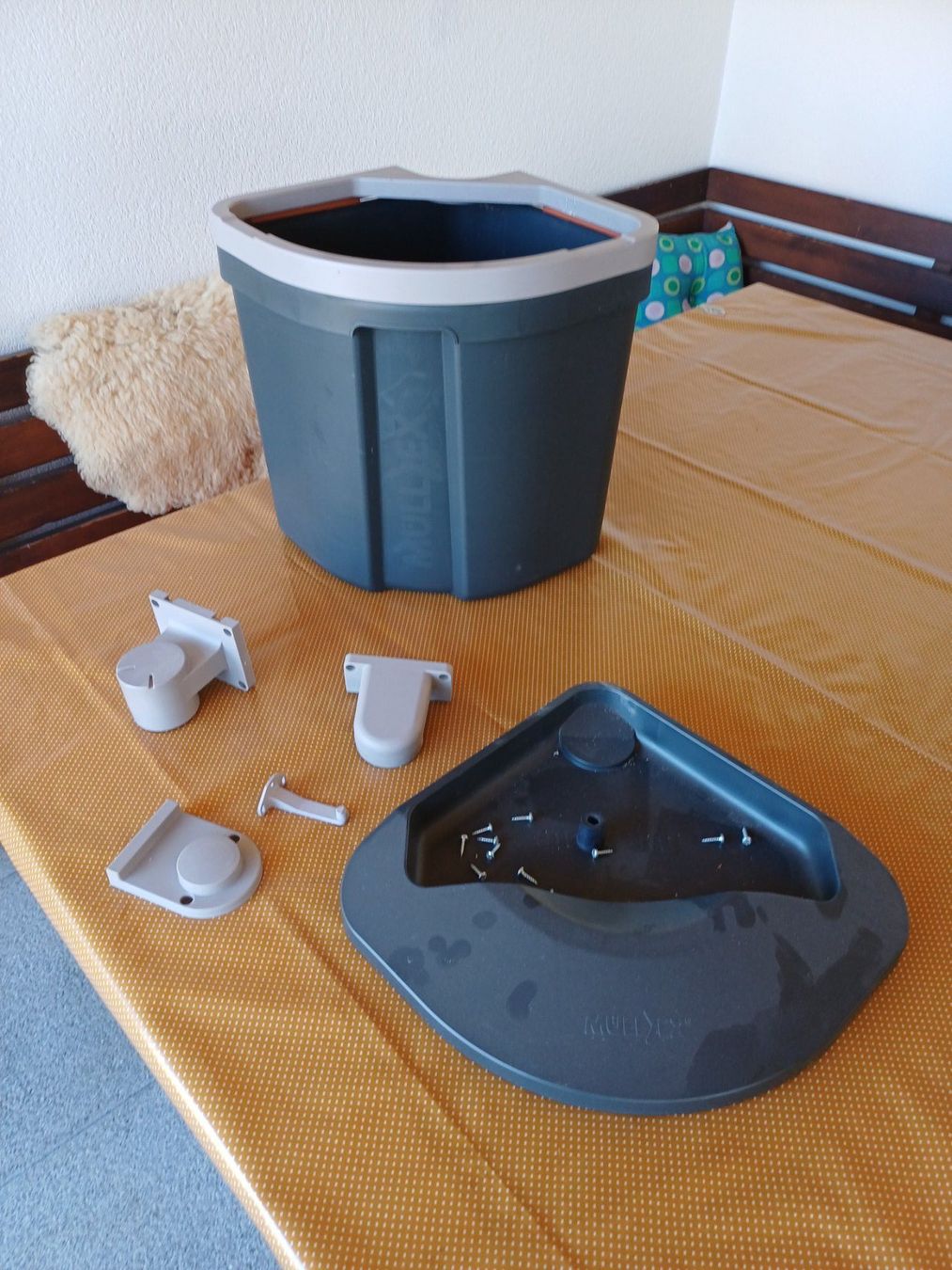 Müllex Abfalleimer: Müllex FLEXX Behälter 35 kompl. – Gebraucht aus Spiez von zturieowpq