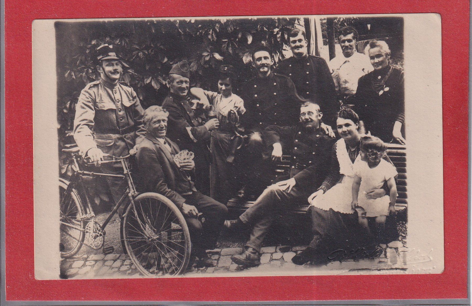 Ansichtskarten: Militaire - Photographe Romanshorn  – Gebraucht aus Orvin von Pyaeschli