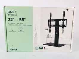 HAMA TV Ständer 32"-55" Schwarz