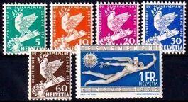 1932, Abrüstungskonferenz Nr. 185-190, Serie postfrisch **.