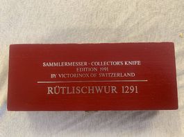 Victorinox Rütlischwur Sammlermesser 1991 Nr. 1013