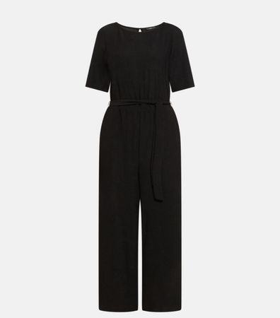 Neu mit Etikett: Eleganter schwarzer Jumpsuit von zero (Gr. 