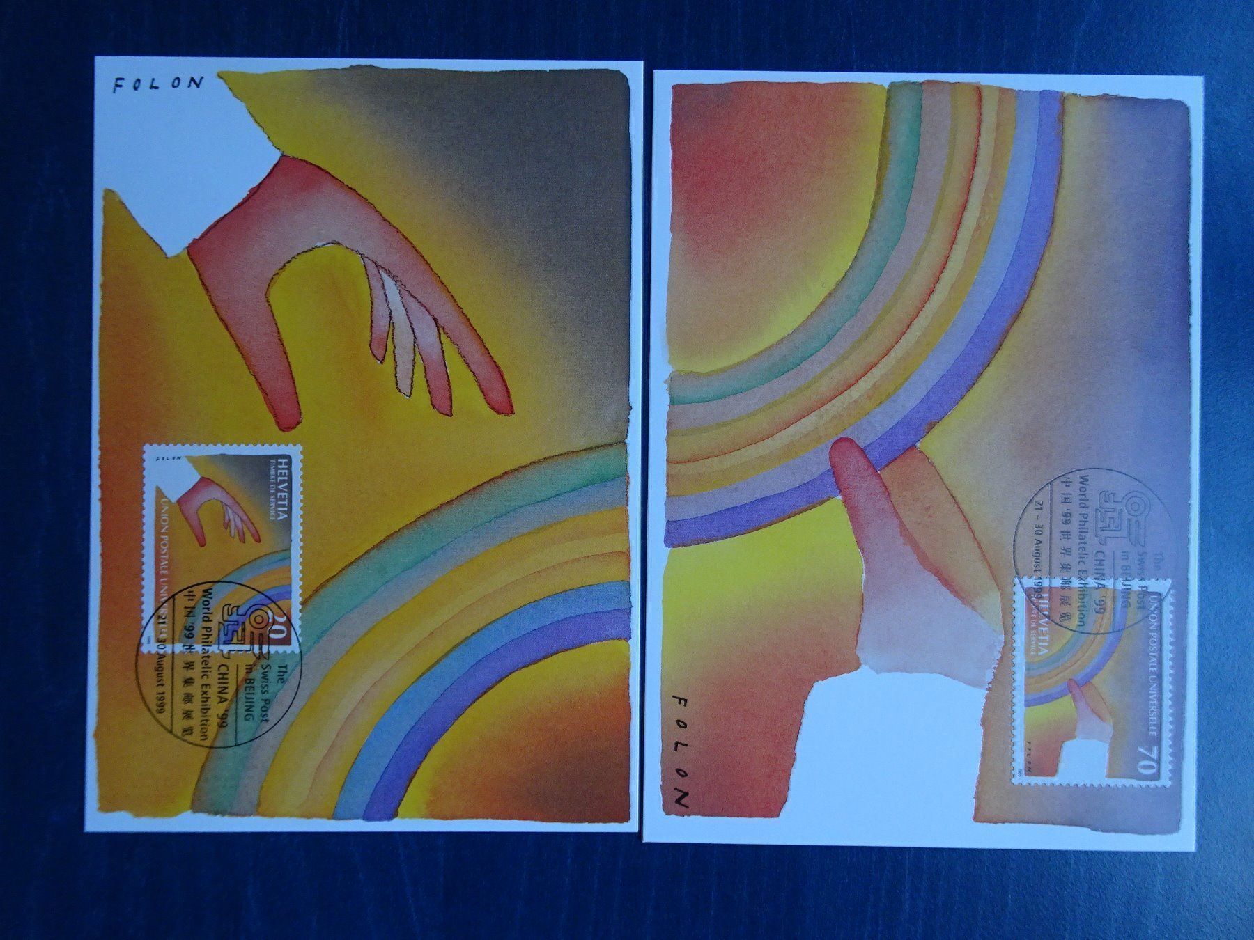 Tous les timbres: 1999 – Neuf (Voir description) à Aadorf par Chnorli-Furz
