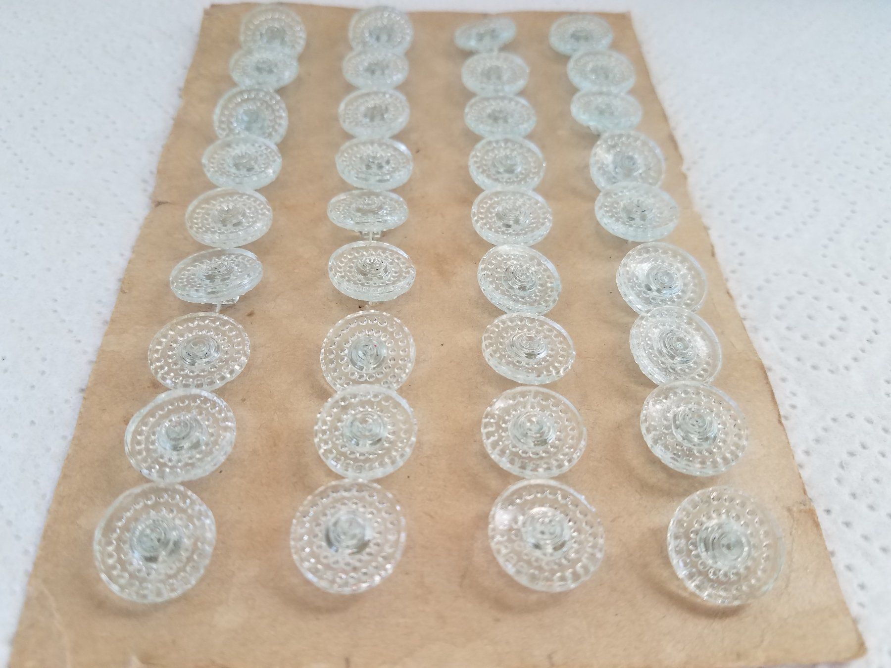 Bottoni: 36 Gablonzer Glas Knöpfe Glasknöpfe – Nuovo e nell'imballaggio originale da Rorschacherberg venduto da Marubium 5