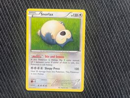 Pokemon Snorlax non Holo XY Generations near Mint