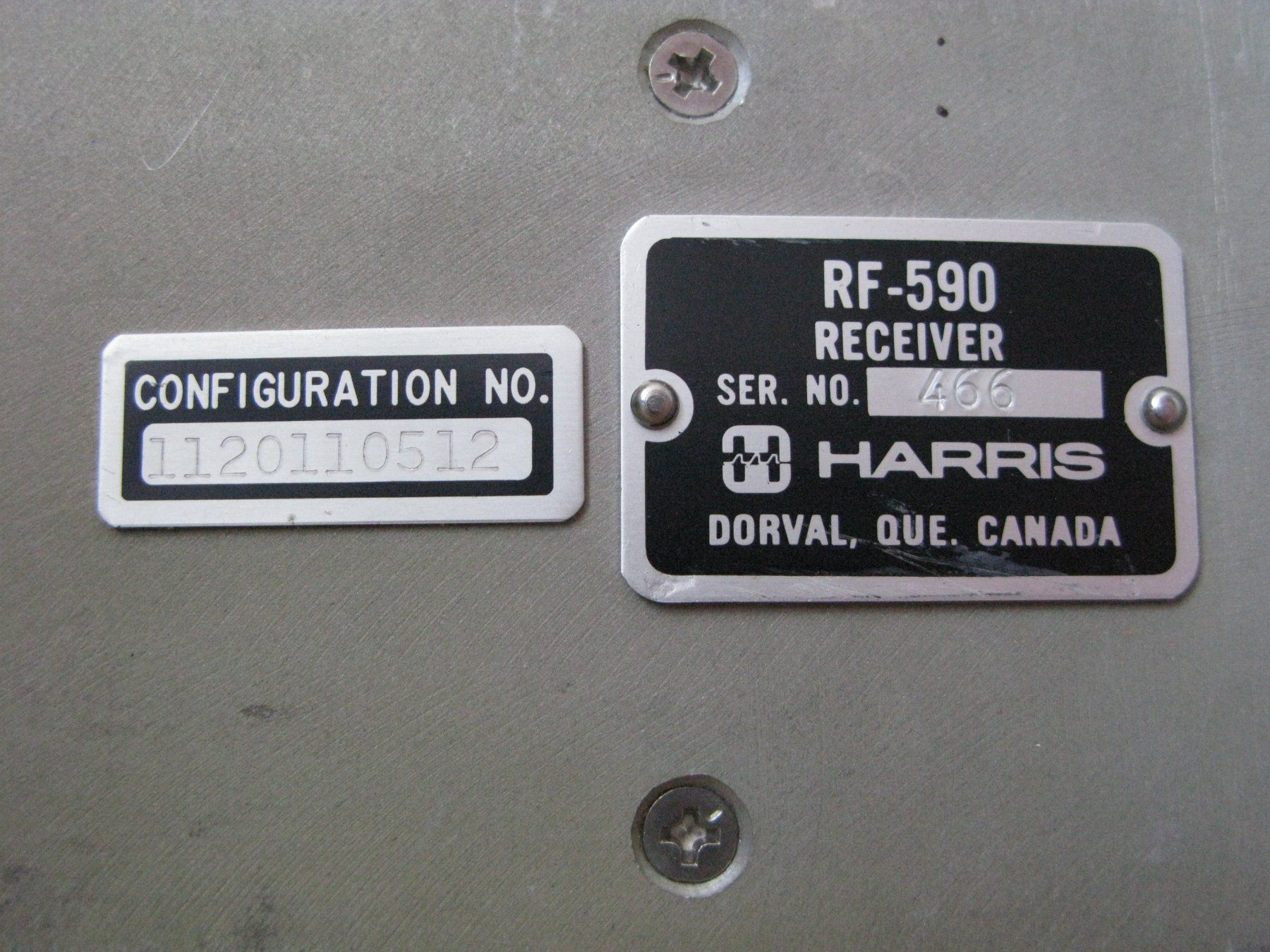 Radios: HARRIS RF-590 & RF-551A – Gebraucht aus Lanzenhäusern von daenu_50 3