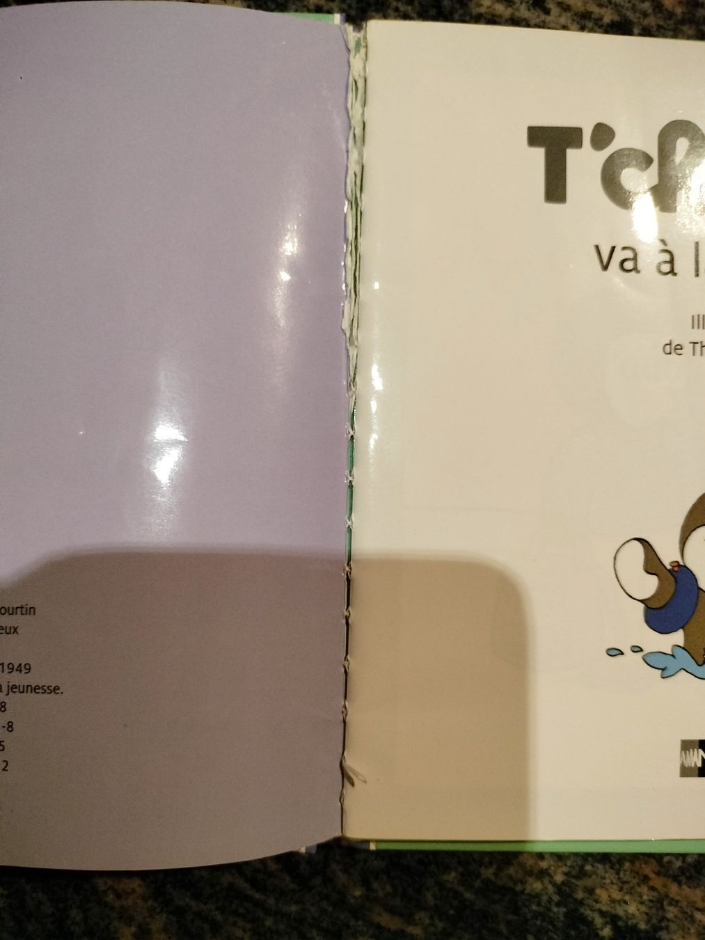Bücher: T'choupi va à la piscine – Gebraucht aus Cortaillod von rozinna 8
