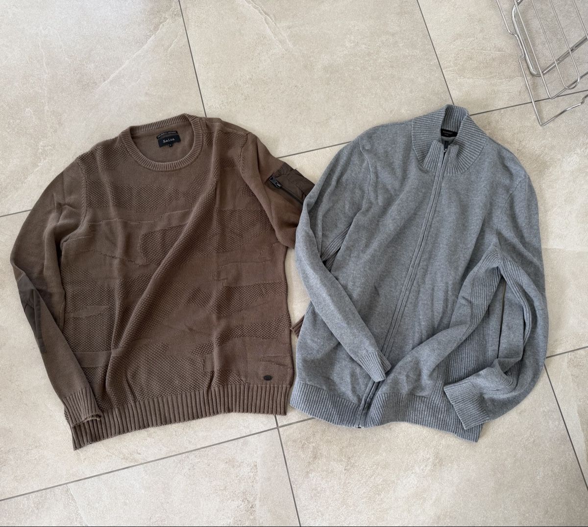 Manor Maglioni & Felpe: 1 jaquette Manor et un pull salsa taille L – Usato da Fétigny venduto da Titou2010
