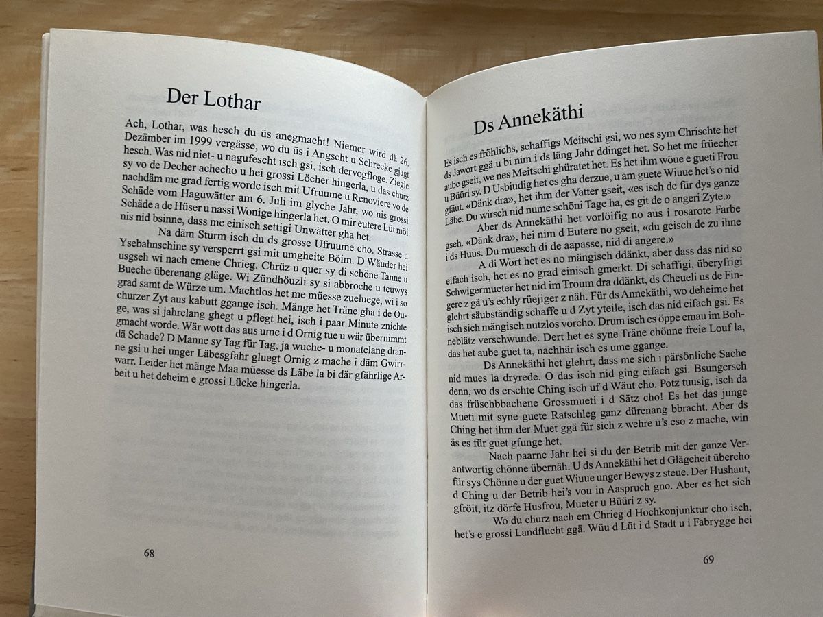 Libri: Züpfe u Suppe / Gschichte - Hanni Salvisberg – Usato da Schwarzenburg venduto da Michellu 8