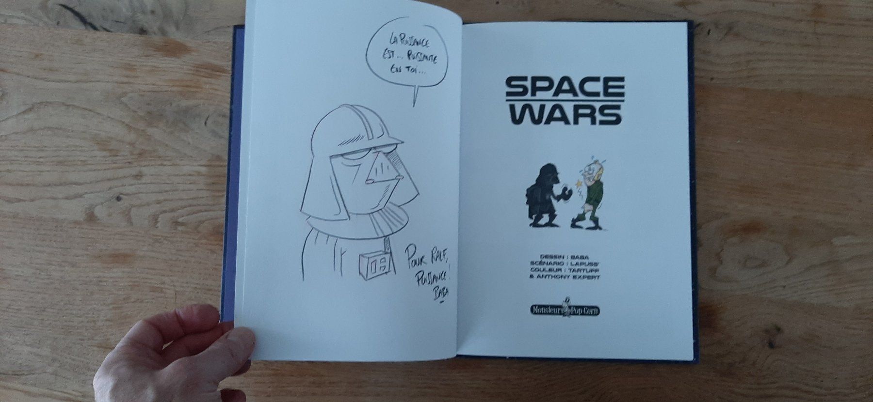 Fumetti: Space Wars Tome 2 (2016) ***Dédicacé de Baba*** – Usato da Affoltern am Albis venduto da Sabinezc 4