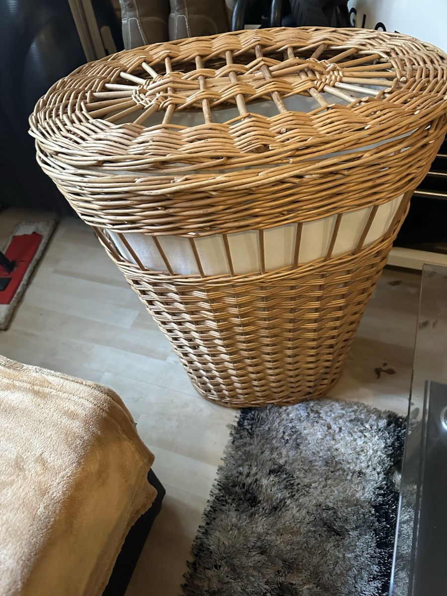 Wäschekörbe: Ratan Waschkorb – Neu (gemäss Beschreibung) aus Basel von Ivana_4
