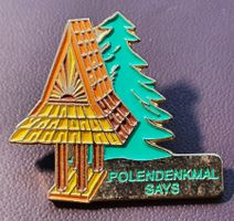 S654 - Pin Tannen-Wald Polendenkmal Says  Nr. 629