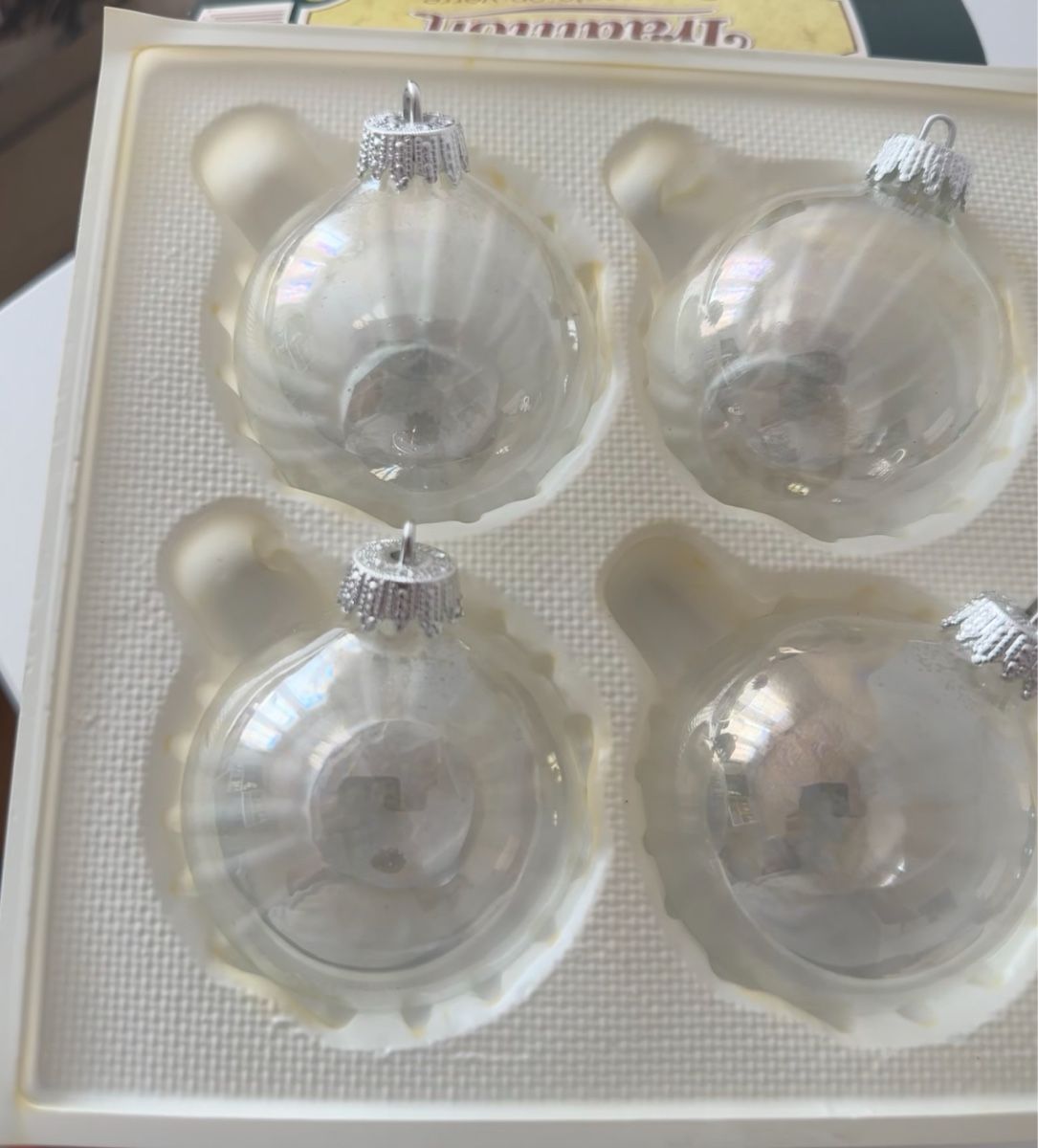 Tutte le decorazioni: Antike Kugeln Glasklar Weihnachten – Usato da Oberentfelden venduto da vilibrand 2
