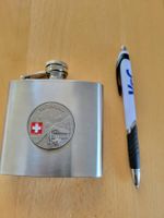 Kultige Flachmann mit Switzerland Motiv, Top Zustand!