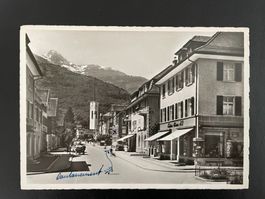AK SG  Buchs Hauptstrasse mit Kaufhaus Modern