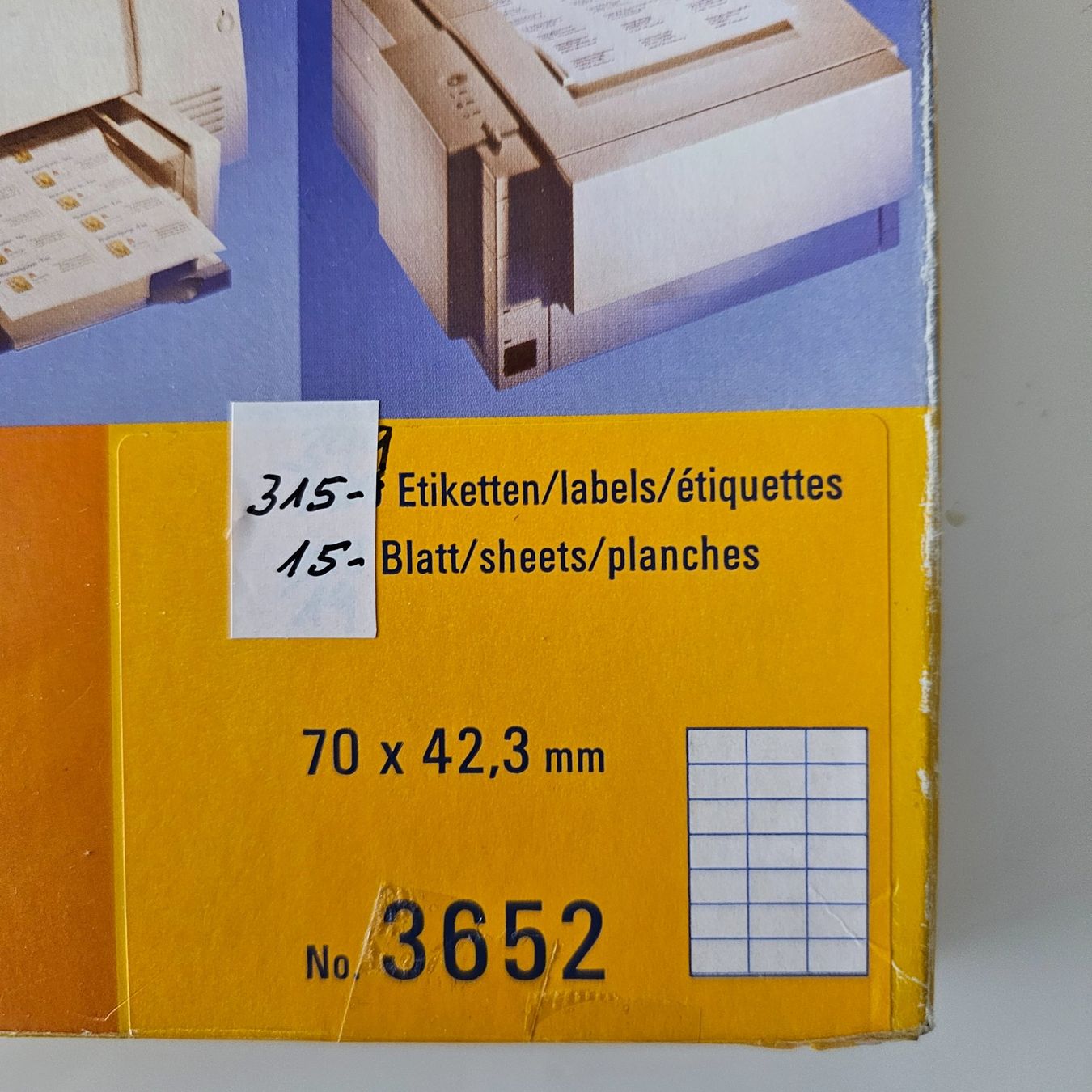 Avery Zweckform Papiere: Universal-Etiketten von Zweckform – Neu (gemäss Beschreibung) aus Reinach AG von Amroch 1