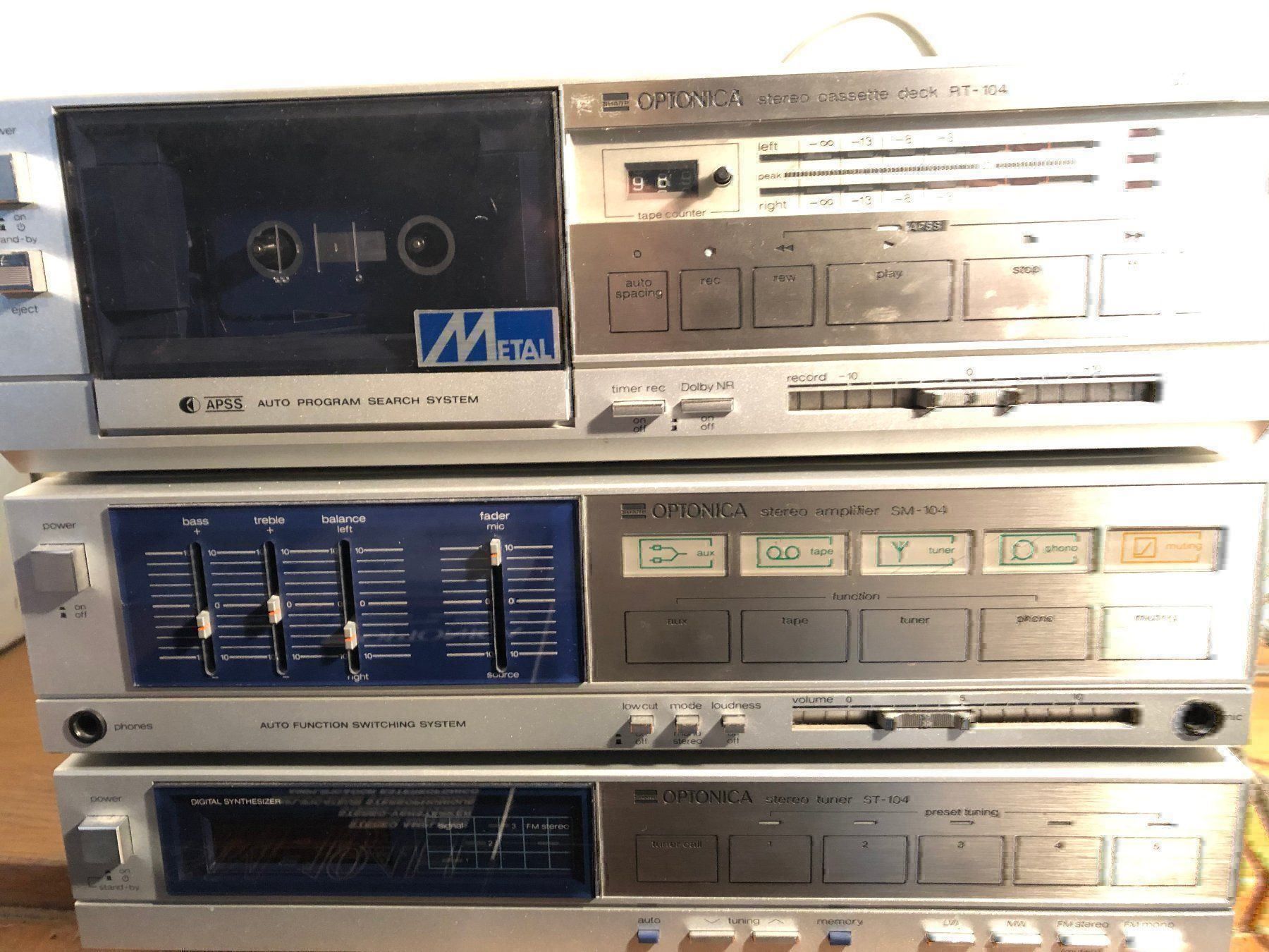 Sharp Amplificatori: Vintage Hifi Sharp Optonica 104 Deck – Usato da Siblingen venduto da Jayuah 3