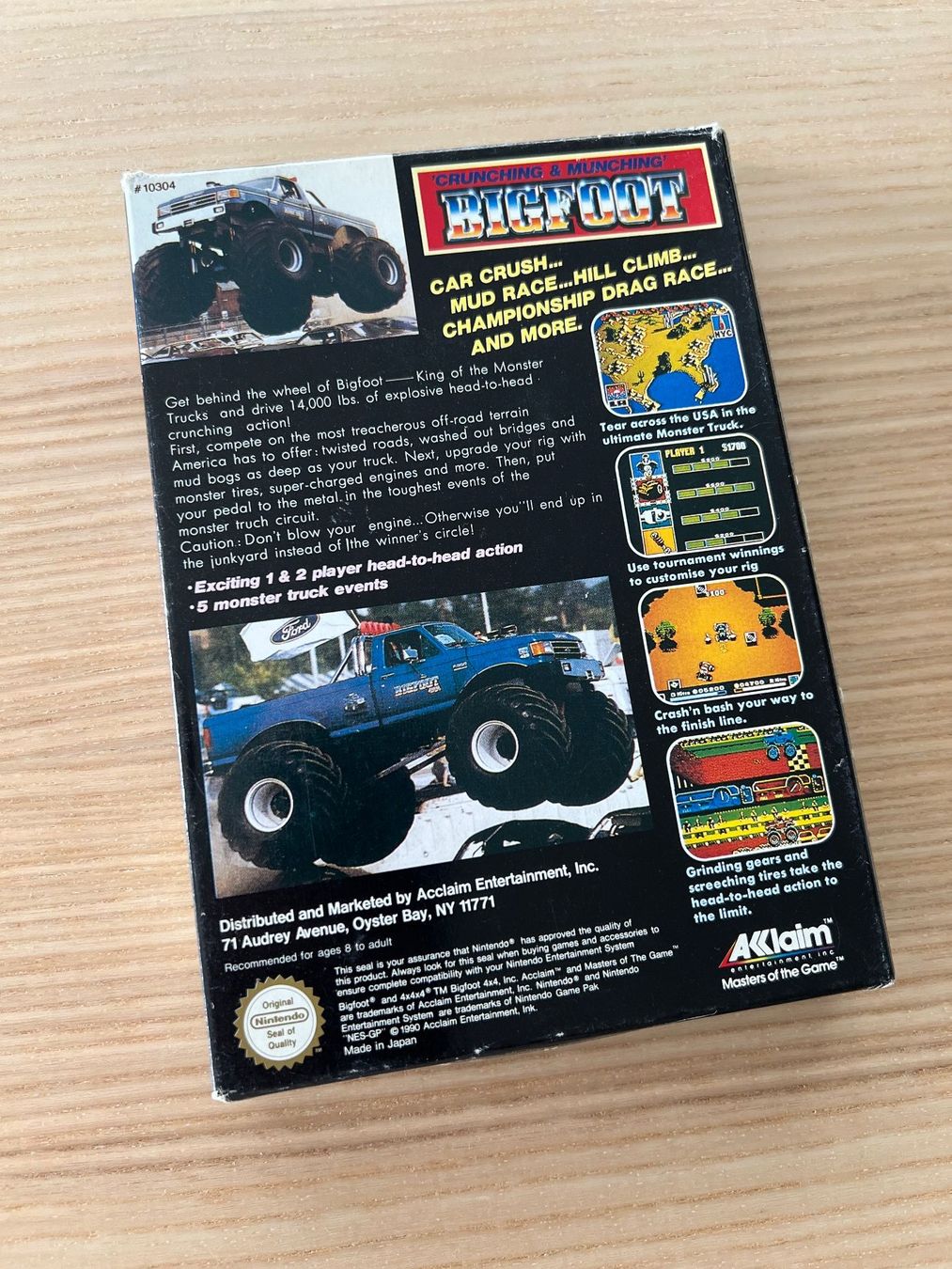 Giochi: NES BIGFOOT - Klassiker Game – Usato da Männedorf venduto da Armando76 1