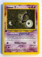 Unown V 1st Neo Destiny - MINT - ab 1.-