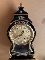 Wanduhr Eluxa Blumenmalerei Neuenburger Pendule - Swiss Made