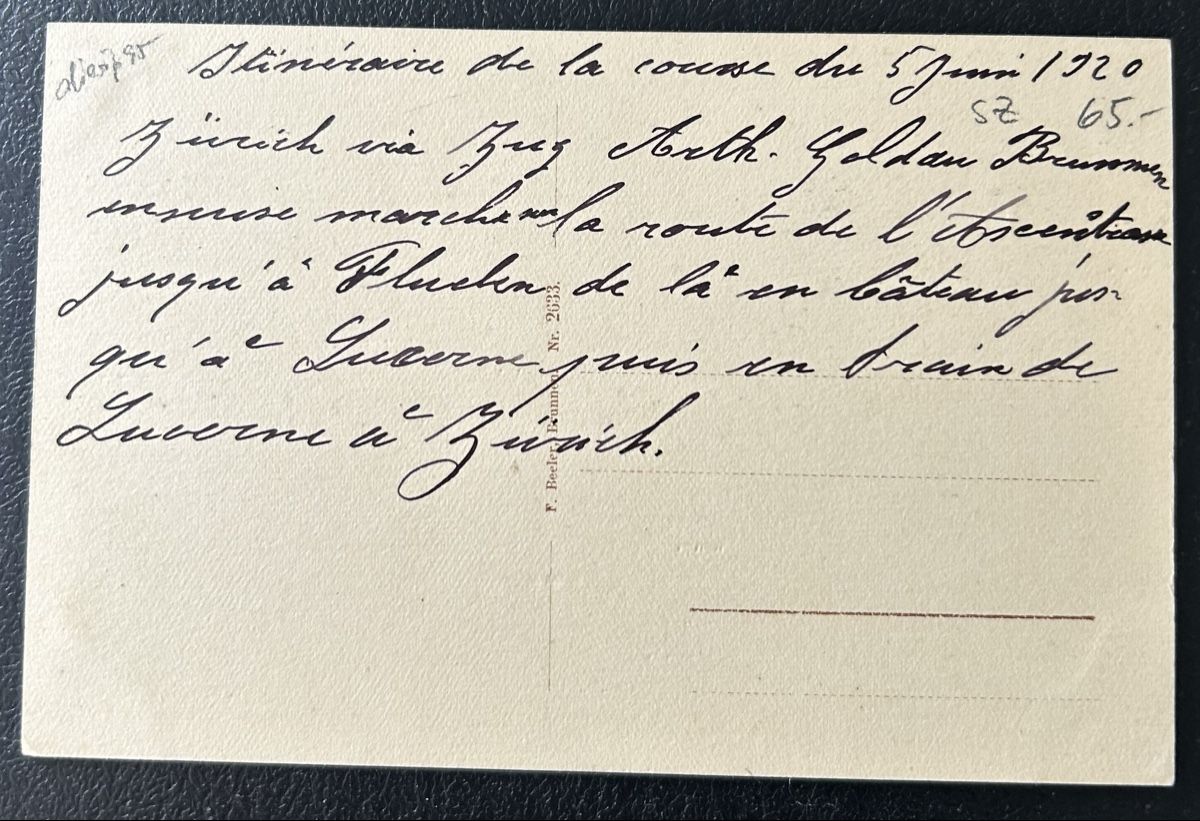 Cartoline postali: Brunnen Bahnhof  – Usato da Horw venduto da Tellbub 1