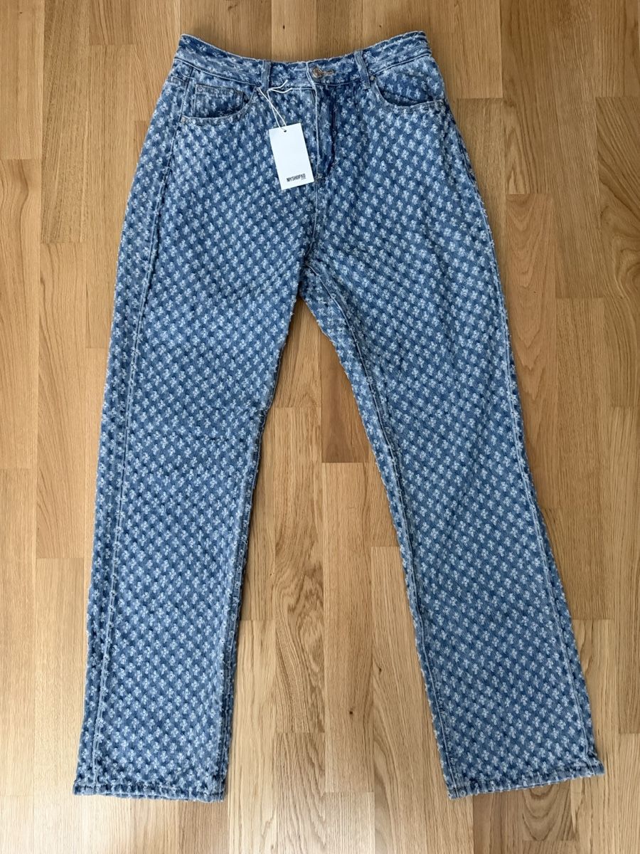 Jeans:  Denim Collection Hose | Hellblau mit Mustern Grösse 42 – Nuovo (secondo la descrizione) da Berg TG venduto da Jasin_97