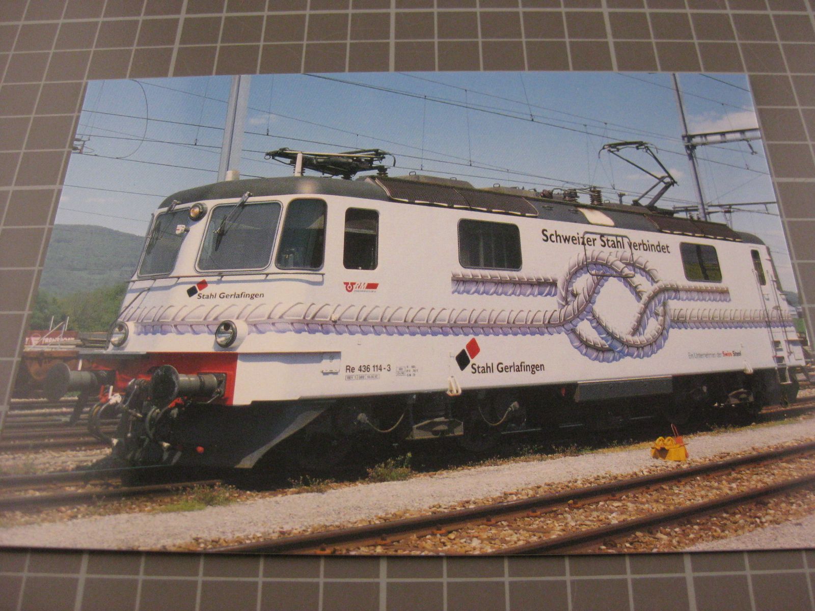 Cartoline postali: RM EBT Lok Stahl Gerlafingen – Usato da Malters venduto da Marosko
