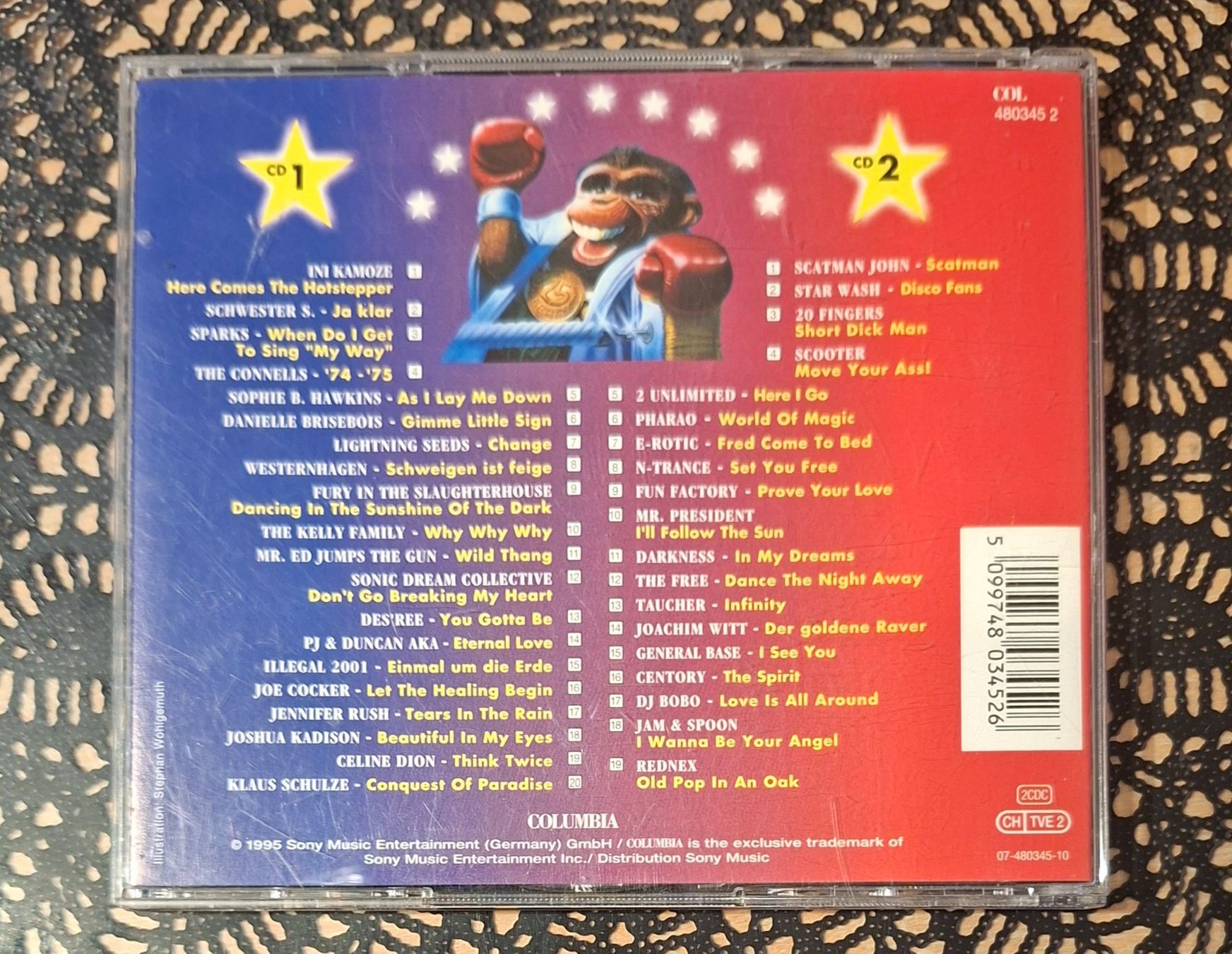 CD: Ronny's Pop Show 25, 2CD Hit Compilation Sampler 1995 – Usato da Amriswil venduto da Celini3 1