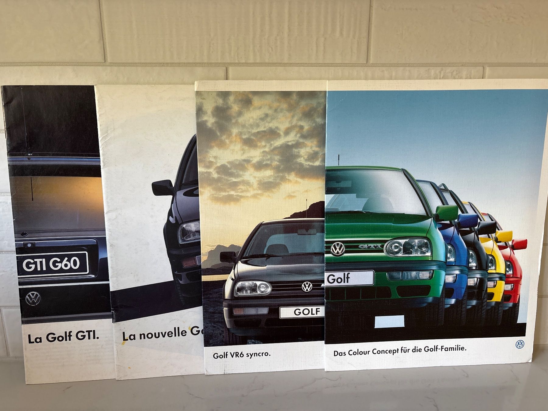 VW Dokumente: Brochures Volkswagen année 90 – Gebraucht aus Gollion von Hampton