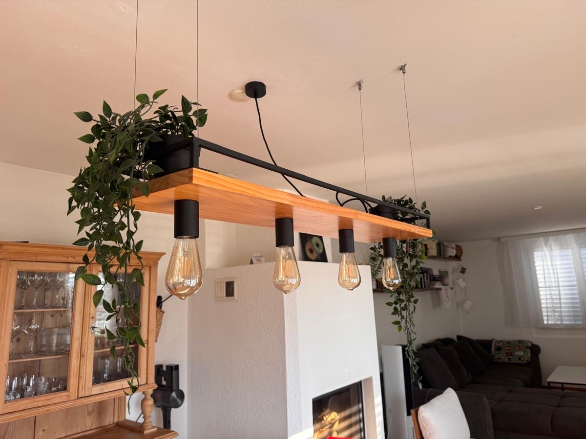 Kronleuchter & Deckenlampen: Deckenlampe Holz – Gebraucht aus Fislisbach von Chicane 1