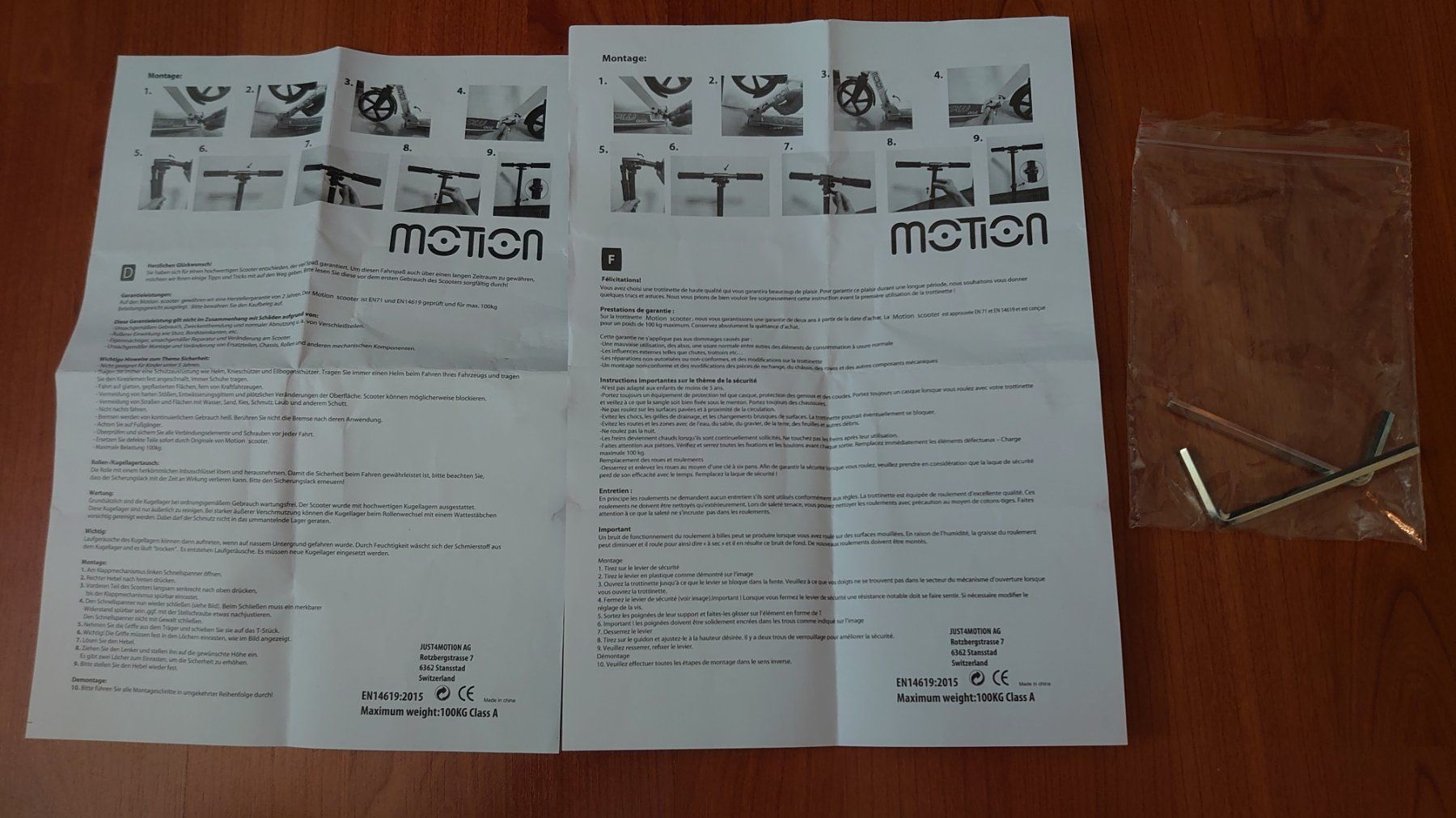 Kickboard: Scooter Motion 200 – Usato da Pfäffikon SZ venduto da Wild0 7