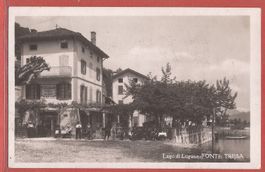 Ponte Tresa - Ristorante del Pesce - Garten - Fotokarte 1926