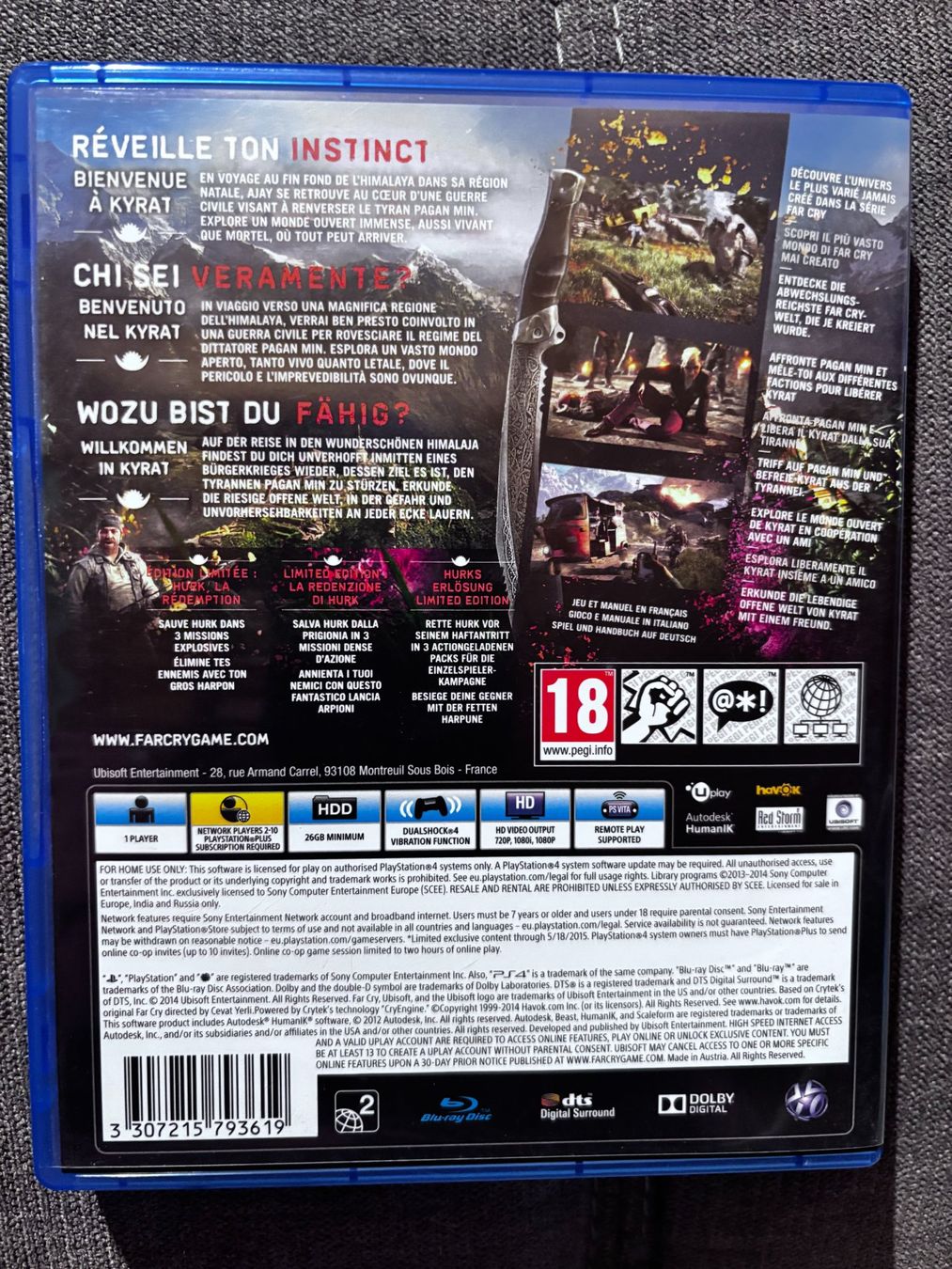 Spiele: PS4 Spiel Far Cry 4 Limited Edition – Neu (gemäss Beschreibung) aus St. Niklaus VS von np8_lsg2 2