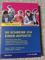 SO SCHREIBE ICH EINEN AUFSATZ! DEUTSCH 7./8. KLASSE
