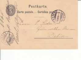SGK PK 011 mit Ort "Dahier" Basel