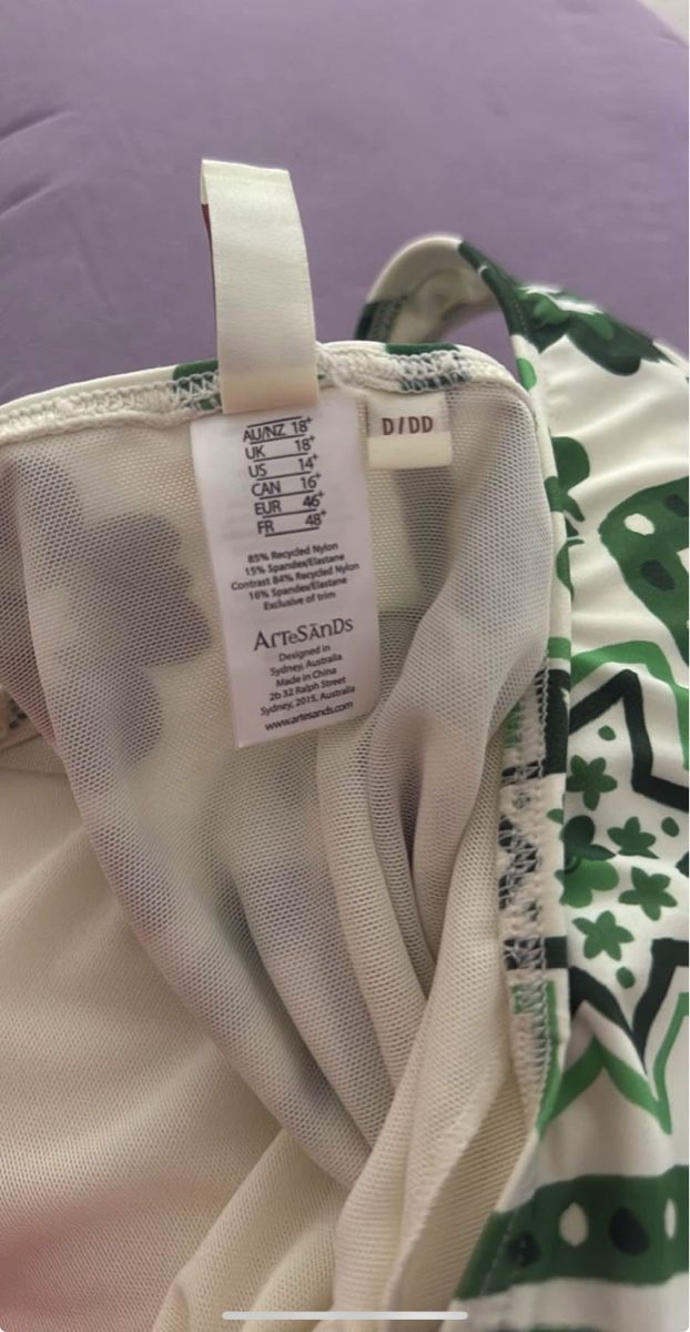 Costumi da bagno & Bikini: Artesands Badeanzug D/DD Grösse 48/48 – Nuovo (secondo la descrizione) da Winterthur venduto da beauty_rose 2
