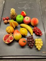 Set candele a forma di frutta