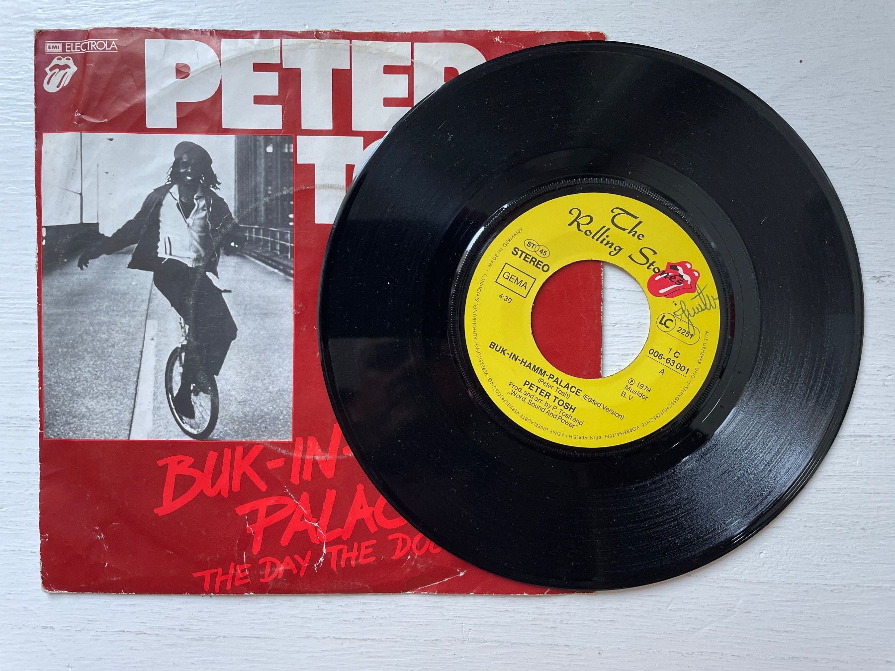 Dischi in vinile: Peter Tosh - Buk-In-Hamm Palace - 7" Single, 1979 – Usato da Zürich venduto da Andy_t71 2
