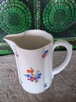 Antiker,hübscher Porzellan Krug mit Blumenmuster,Top Zustand