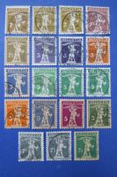 Serie Tellknabe Nr.117-183 (19 Werte) komplett - SBK: 91.-