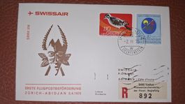 Swissair Zürich - Abidjan 02.04.1975