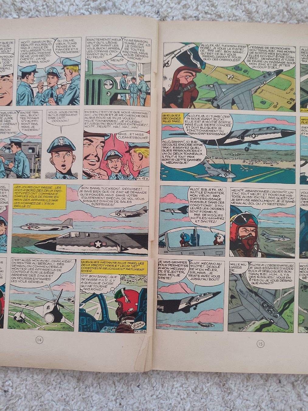 Fumetti: Buck Danny - Prototype fx-13 - EO - BE – Usato da Bougy-Villars venduto da Vogue 3