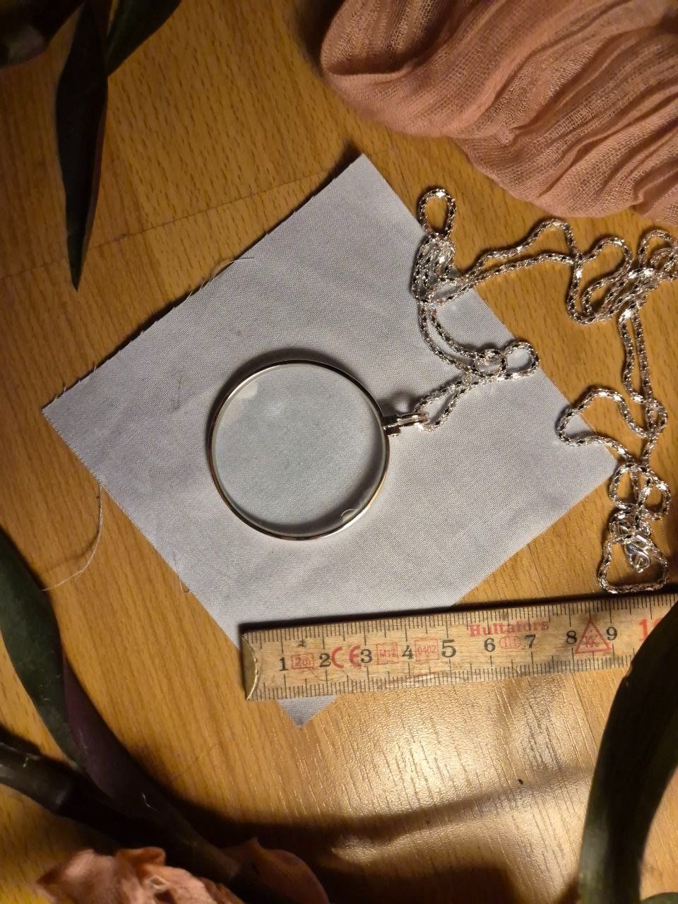Catenine: Vintage Silber Lupe mit langer Halskette – Nuovo (secondo la descrizione) da Bern venduto da ley_qrn7 2