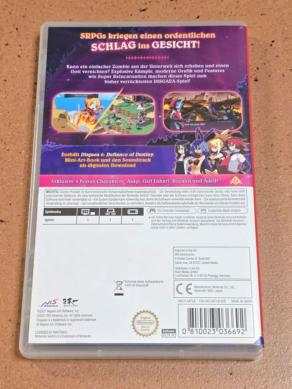 Giochi: Disgaea 6: Unrelenting Edition Switch – Usato da Steinhausen venduto da Oli_1981 1