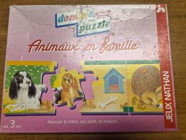 Jeu animaux en famille