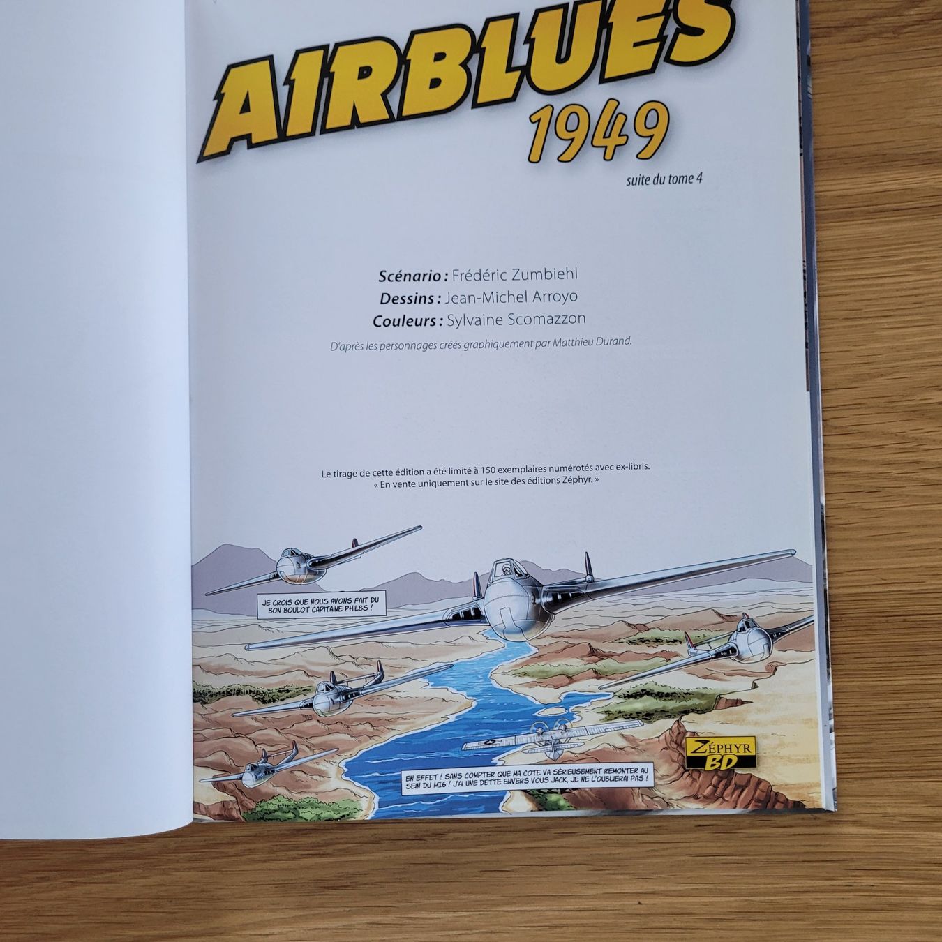 Comics: BD EO Airblues 1949 Episode 5 – Gebraucht aus Biel/Bienne von Destockweb 2