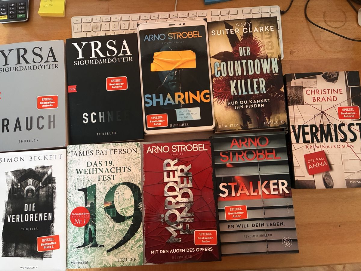 Libri: Thriller Paket – Usato da Aarwangen venduto da Dlt7